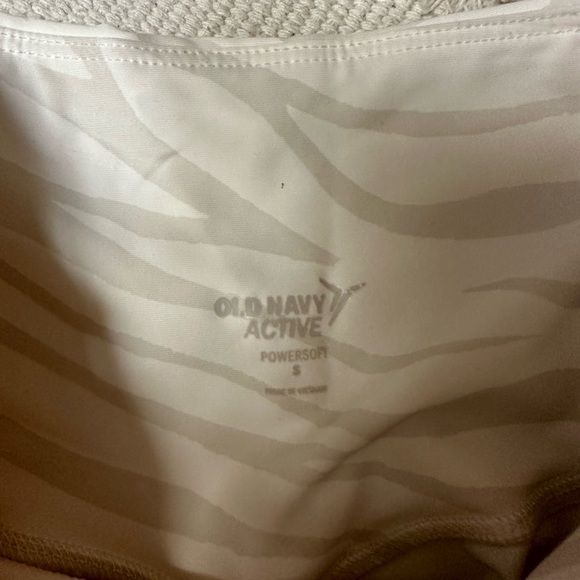 Old Navy Active white joggers! - Picture 2 of 3